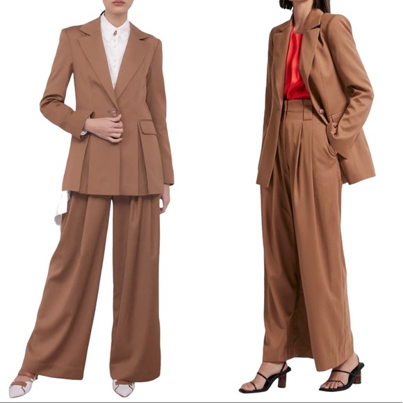 Aje. | Absolute Suit Blazer and Pants in Camel | 6 New with Tags - Picture 2 of 16
